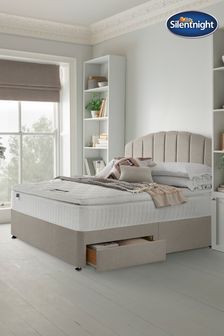 Silentnight Natural 1000 Mirapocket Pillow Top 2 Drawer Divan Bed Set (A83128) | £590 - £905