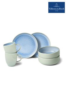 Villeroy and Boch Blue Crafted Blueberry Dinnerset 4pcs