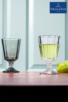 Villeroy & Boch 4 Piece Clear Opéra White Wine Goblets