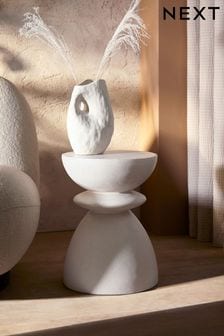 Stone Effect Totem Side Table (A83216) | £115