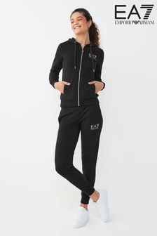 EA7 Zip Through Hooded Tracksuit (A83805) | £155