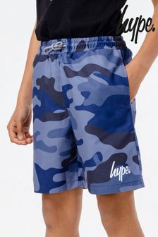 Hype. Boys Blue Camo Swim Shorts (A84648) | £27