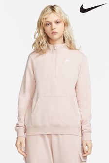 Nike Club Fleece Quarter Zip Sweatshirt