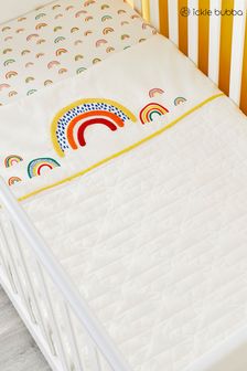 Ickle Bubba White Rainbow Dreams Cot Quilt