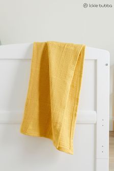Ickle Bubba Yellow The Safari Collection Cellular Blanket