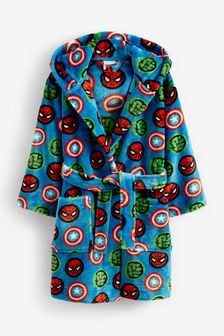 Marvel Print License Dressing Gown (9mths-12yrs) (A87735) | £17 - £25