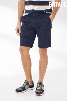 FatFace Mens Blue Mawes Stretch Chino Shorts