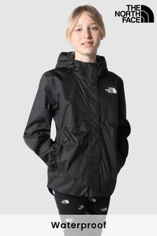 The North Face denim-panelled Black Antora Rain Jacket (A88524) | £75