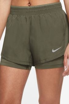 Nike Green 10K 2-In-1 Running Shorts (A89741) | £28