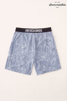 Abercrombie & Fitch Blue Logo Pyjama Shorts