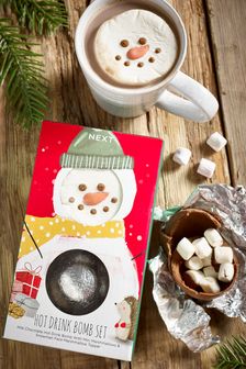 Christmas Snowman Marshmallow and Hot Chocolate Bomb (A90706) | £6