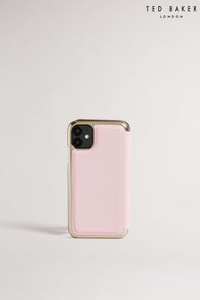 Ted Baker Lt-Pink Mayse Magnolia Flower IPhone 11 Mirror Case