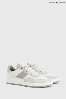 Tommy Hilfiger Grey Retro Court Cupsole Trainers