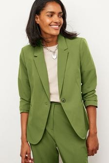 Khaki Green Slim Fit Blazer (A91391) | £48