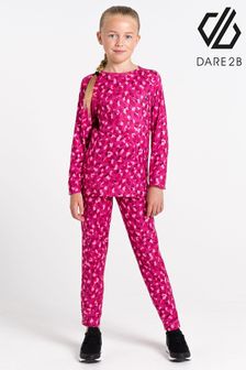 Pink Dare 2b x Atelier-lumieresShops Girls Ski Base Layer Set (A91601) | £35
