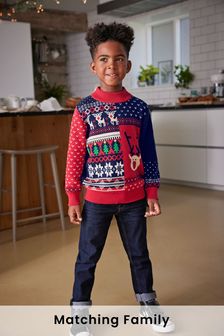 Boys Christmas Jumpers | Next Official Site