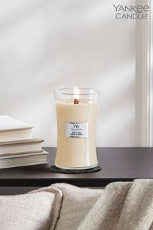 Yankee Candle Brown Large Hourglass Vanilla Bean Candle