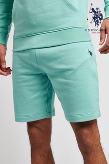 U.S. Polo Assn. Green Sweat Shorts