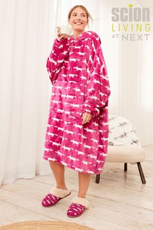 Purple Mr Fox Scion At Next Oversized Blanket Hoodie (A96335) | £38