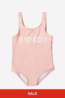 Kenzo Kids Baby Girls Swimsuit in Pink