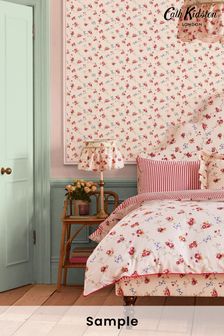 Cath Kidston Cream Rose & Bows A4 Wallpaper Sample