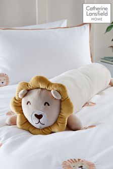 Catherine Lansfield Natural Cuddle Friends Lion 3D Cushion