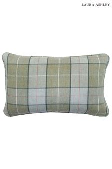 Green Alfriston Check Sage Cushion