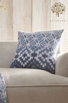 Appletree Blue Sakari Supersoft Filled Cushion