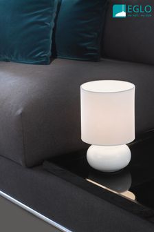 Eglo White Trondio Ceramic Modern Table Lamp