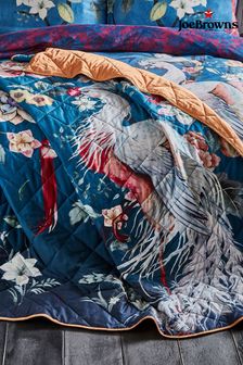 Joe Browns Chinoiserie Print Quilted Reversible Bedspread