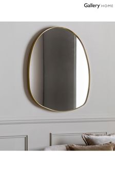 Gallery Home Gold Axel Pebble Mirror 89 x 84 cm