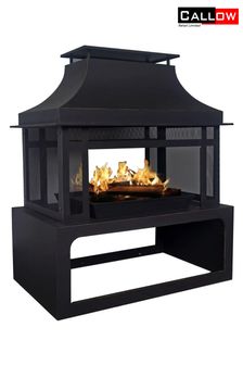 Callow Grey Large Premium Fireplace For Log Burning