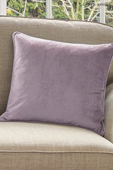 Purple Nigella Feather Cushion