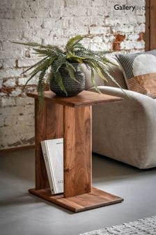 Gallery Home Natural Eddleston Side Table