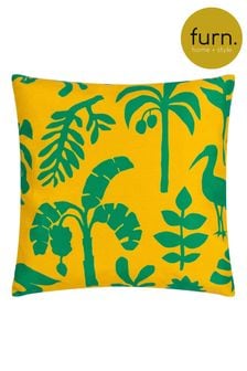 Furn Teal Marula Tropical Outdoor Cushion