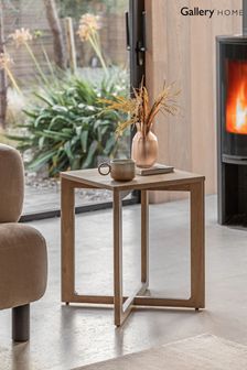 Gallery Home Smoked Dalry Side Table