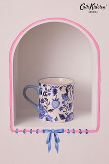 Cath Kidston Blue Strawberry Garden Mollie Mugs Set Of 4