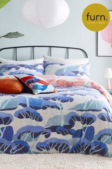 Furn Multicolour D'Azure Abstract Duvet Cover Set