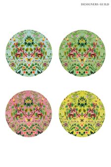 Designers Guild Ikebana Damask Side Plates Set Of 4