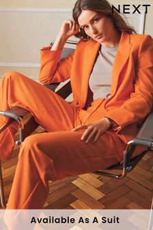 Orange Tailored Wide Leg Trousers (C01098) | £48