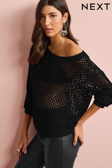 women s black jumper