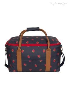 Sophie Allport Blue Picnic Bag Pocket Strawberries (C02849) | £46
