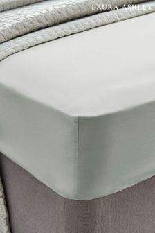 Sage Green 200 Thread Count Cotton Fitted Sheet
