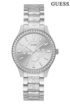 Guess Ladies Silver Anna Watch (C03118) | £149