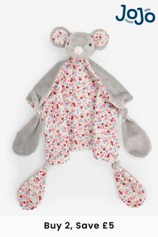 JoJo Maman Bébé Pink Mouse Comforter (C04374) | £13