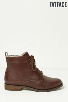 FatFace Catrin Brown Ankle Boots (C04633) | £89