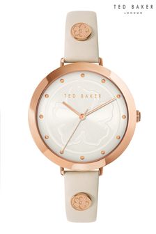 Ted Baker Magnolia Cream Leather Strap Watch