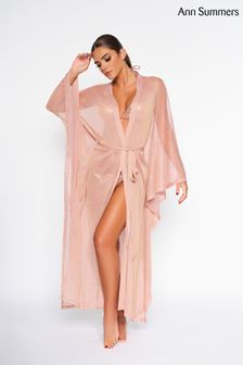 Ann Summers Gold Summer Cover Up Maxi Robe