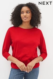 Buy Women's Red 3/4 Sleeve Tops Online | Next UK