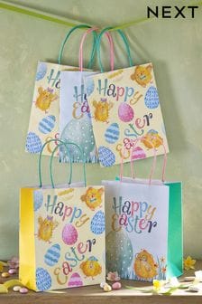 5 Pack Blue Easter Treat Bags (C08112) | £5